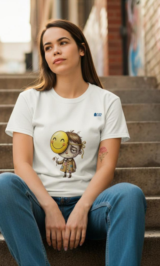 "Nibo Holding the Smile" T-Shirt